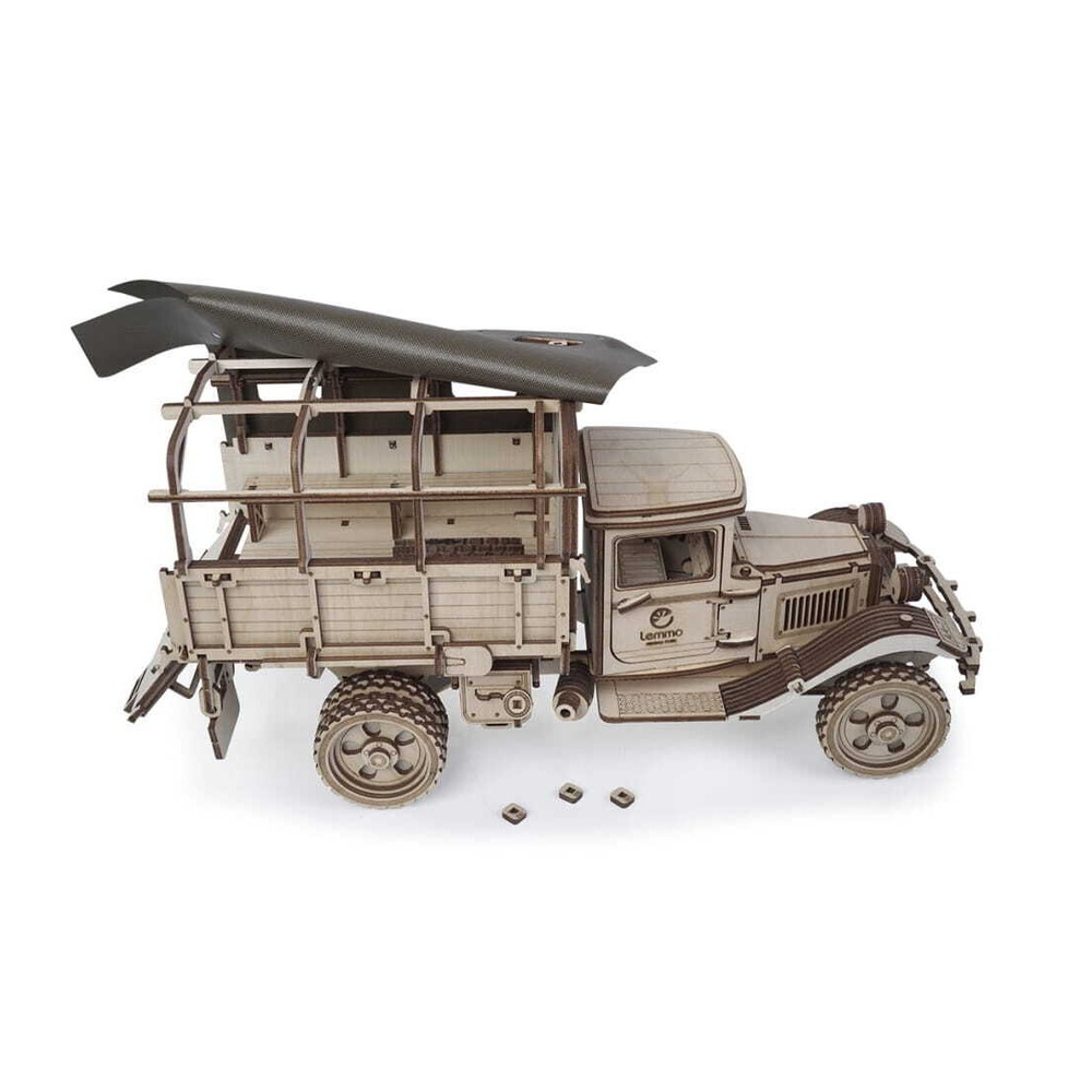 Деревянный конструктор Грузовик ГАЗ-АА с тентом (Lemmo)