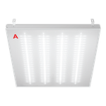 Светильник ГРИЛЬЯТО ДВО02-052 с БАП EM3 36Вт 6500К IP40 Микропризма 4400лм 588х588х40мм WOLTA PRO