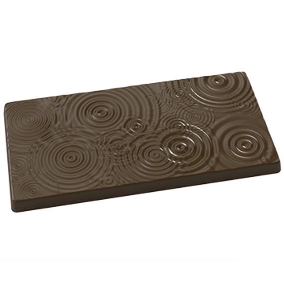 772 | Форма для шоколадных плиток &quot;Капли дождя&quot; (275*175 мм)