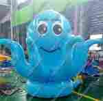 Надувной водный аттракцион "Осьминог" 1,8*1,8*1 м