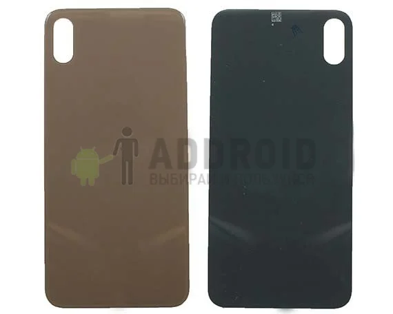 Задняя крышка для Apple iPhone X Gold (золотая)