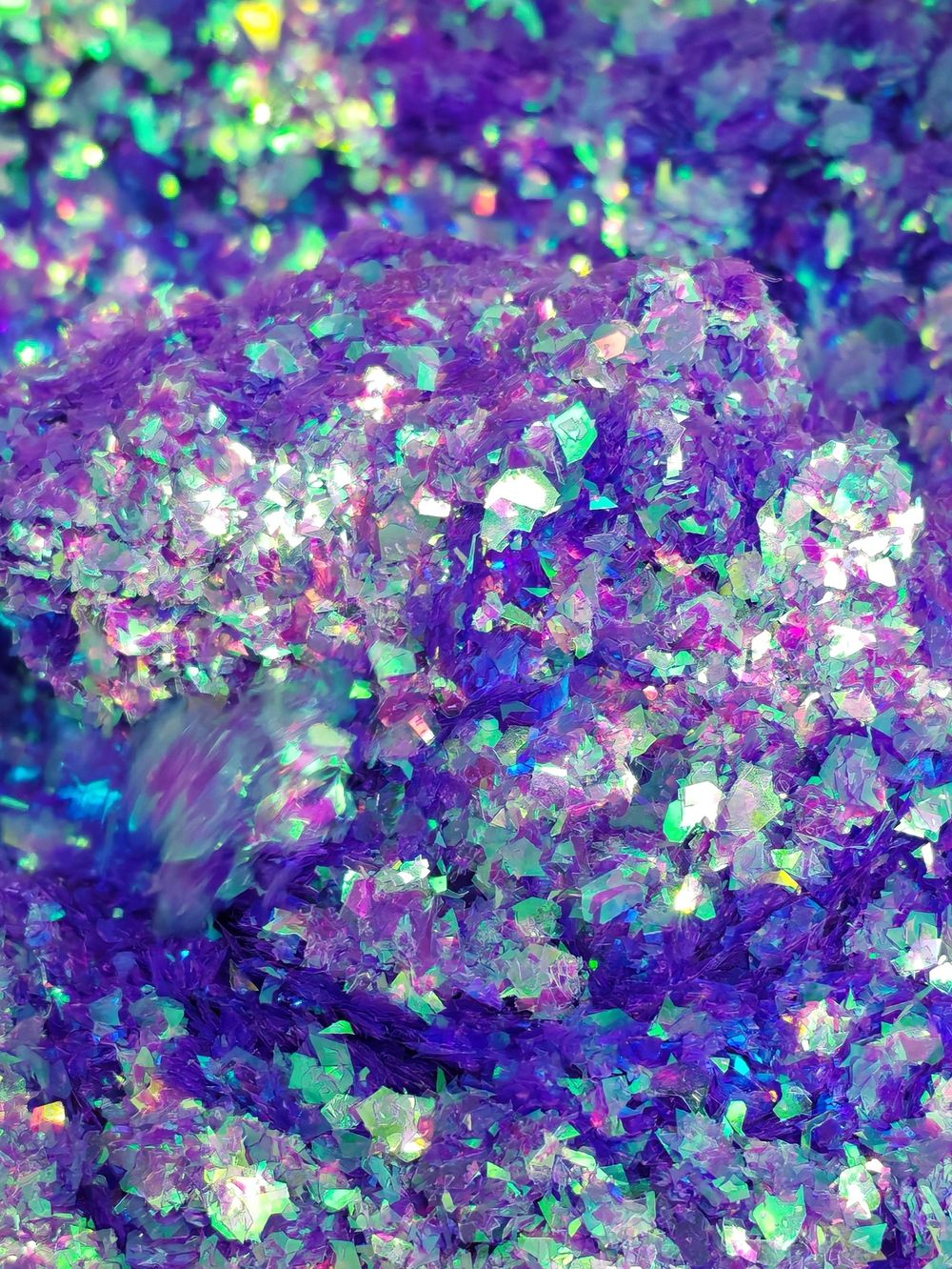 Хлопья - слюда 88707 Аметистовый - для литья изделий и творчества