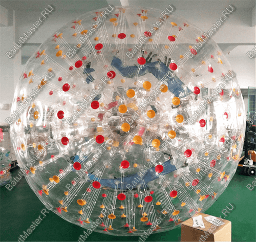 Зорб ПВХ "Улей", усиленные сиденья, диаметр 3 м