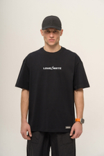 Футболка KUL'TURA "LOVE HATE" Черный