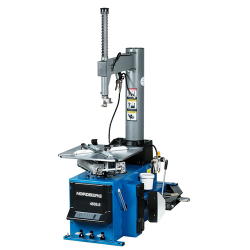 NORDBERG (4639,5) Шиномонтажный полуавтоматический станок 220В, 1 скорость, усиленный отжим (синий)