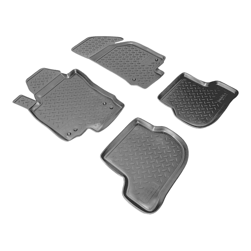 Ковры в салон Norplast/Unidec для Volkswagen Golf V (2003-2009), Черный, арт.NPL-Po-95-15