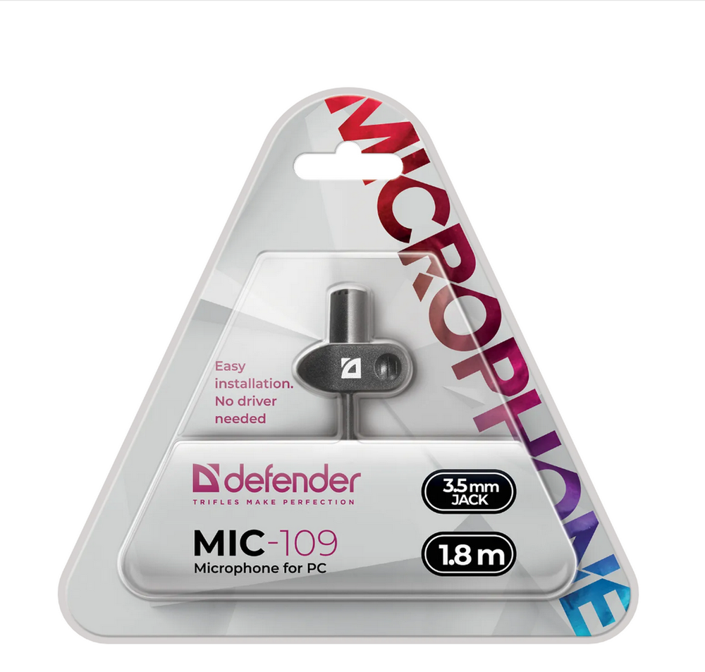 Микрофон петличный Defender Mic-109