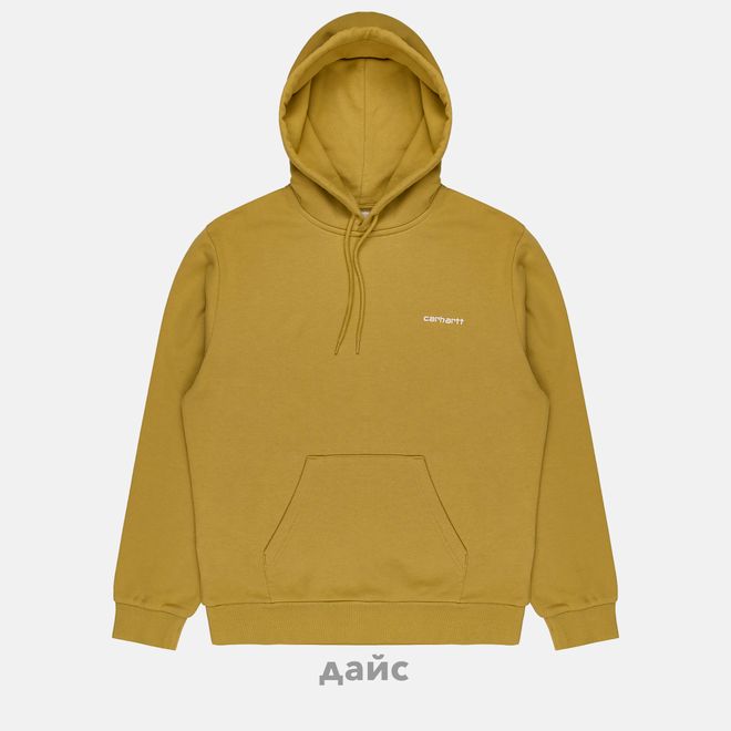 Толстовка мужская Carhartt WIP Script Embroidery Hooded