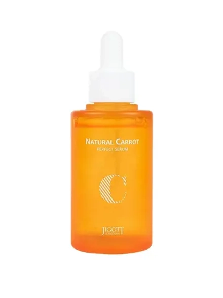 JIGOTT - СЫВОРОТКА ДЛЯ ЛИЦА С МАСЛОМ СЕМЯН МОРКОВИ NATURAL CARROT PERFECT SERUM, 50 ML