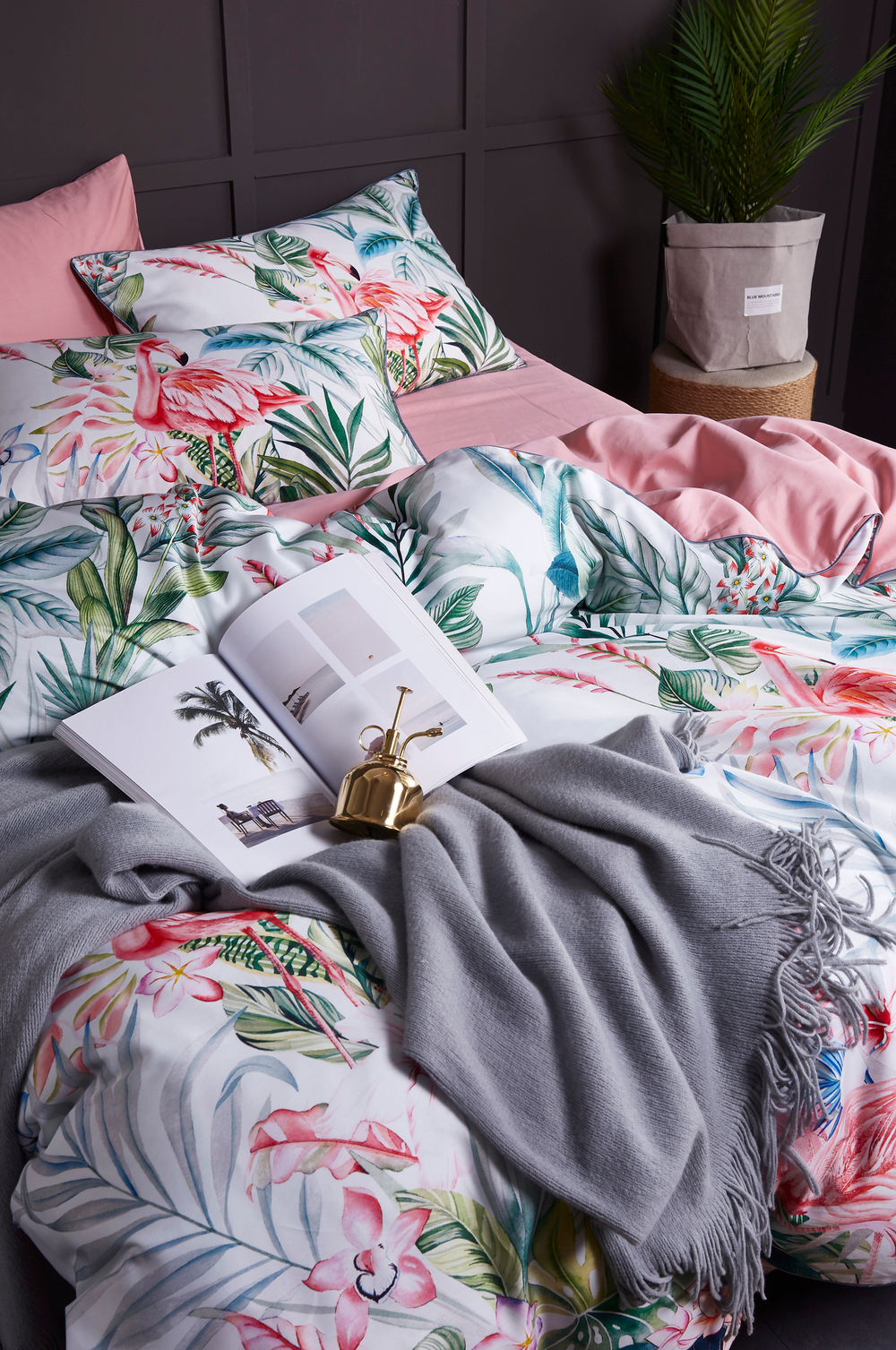 Постельное белье семейное Luxe Dream Veroni C1008F