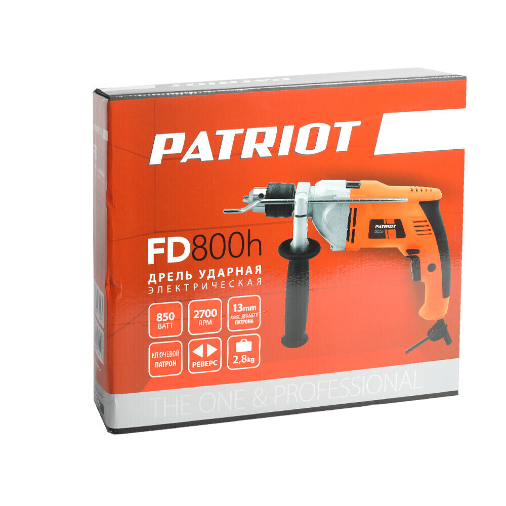 Дрель ударная Patriot FD 800h 120301460