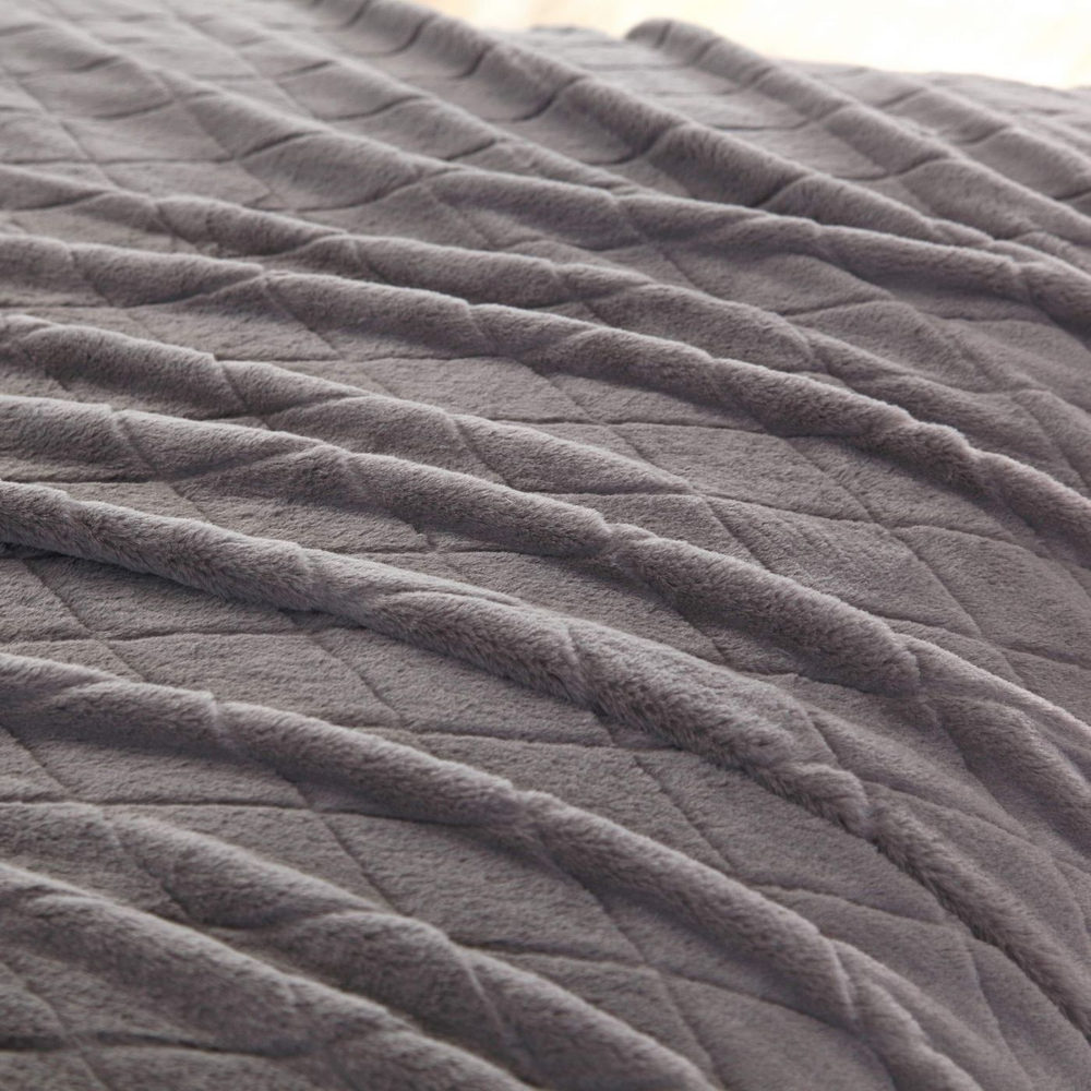 Плед 220х240 Sofi De MarkO Элайза серый