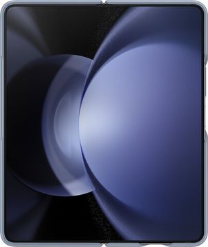 Чехол Samsung Eco-Leather Case Z Fold5 голубой