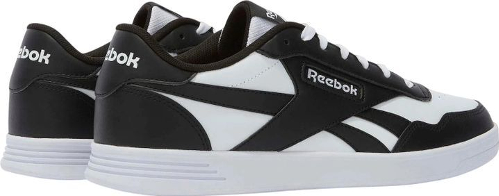 Кеды REEBOK COURT ADVANCE бело-черно-серый