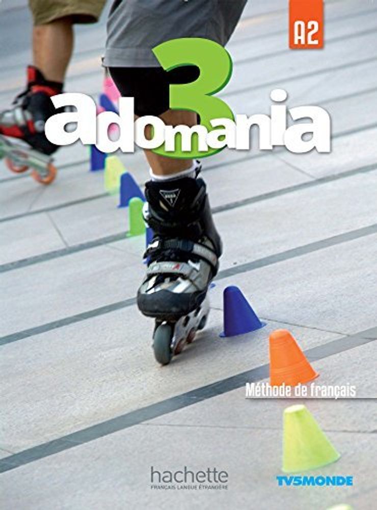 Adomania 3 Livre de l&#39;eleve + DVD-ROM (audio et video)