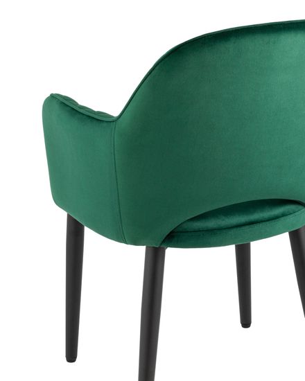 Стул Венера диамант NEW, велюр изумрудный NP