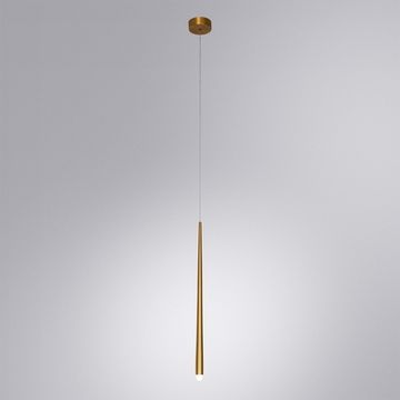 Подвесной светодиодный светильник 6W 4000K A2191SP-6PB медь Frankie Arte Lamp