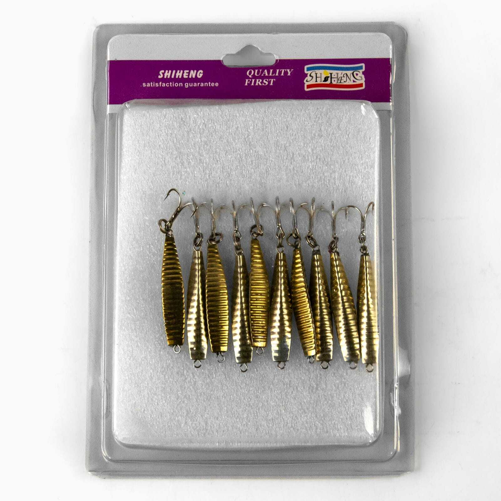 Блесна Shiheng (Admiral) 37мм, 5гр (10шт/уп)