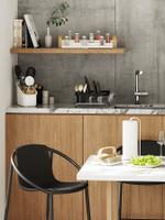 Держатель для салфеток bellwood, белый/натуральное дерево