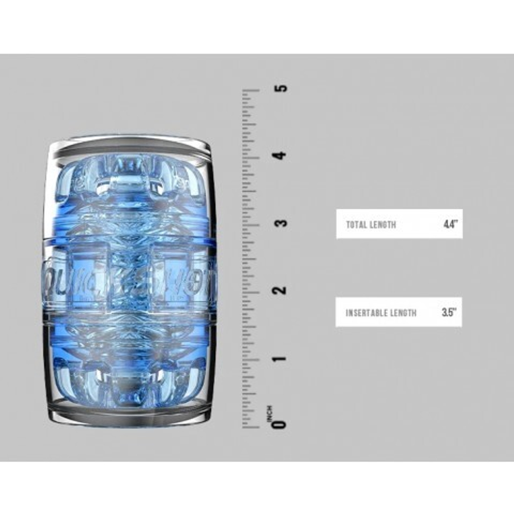 Мастурбатор Quickshot Turbo Blue Ice (RP) от Fleshlight