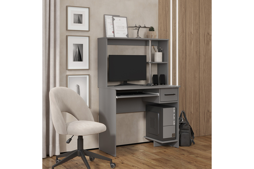 "Дебют" стол компьютерный Графит