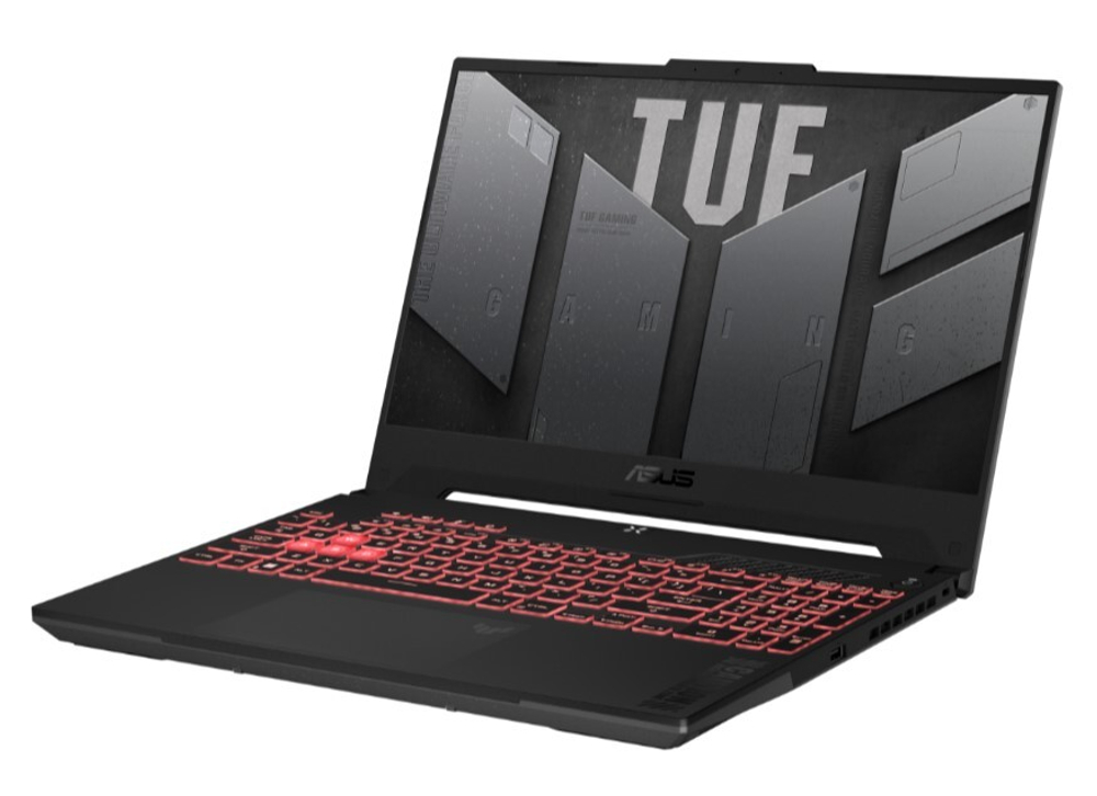 Ноутбук  ASUS Tuf Gaming A15 FA507NVR-LP095 15.6 ", Ryzen 7, 16 Гб RAM, 512 Гб SSD, GeForce RTX 4060, Серый