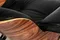 Кресло с оттоманкой Eames Lounge Black Premium U.S. Version
