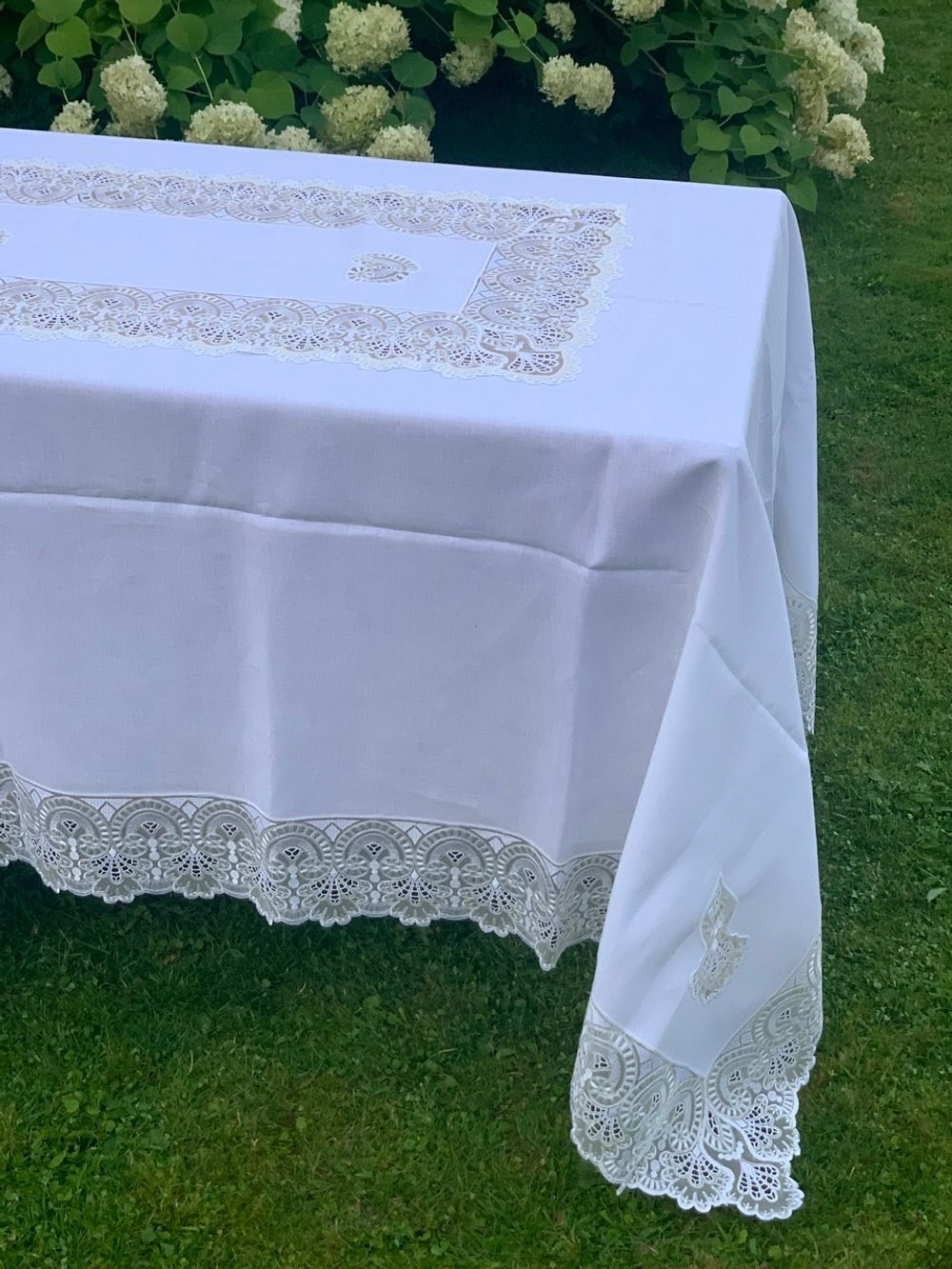 Скатерть 180x280 и 12 салфеток Palombella Esmeralda Elite