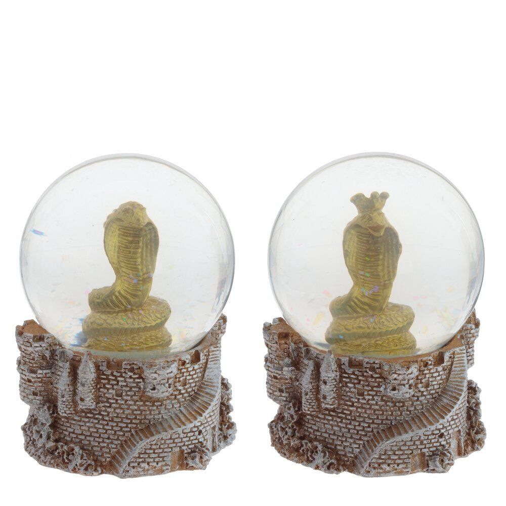 GAEM Фигурка декоративная в стекл шаре "Змея", D 6,5 см, L7 W7 H11 см, 2в.