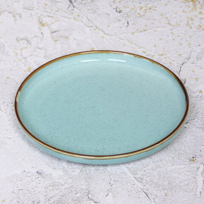 Тарелка керамическая «Tiffany Blue» 20*2см