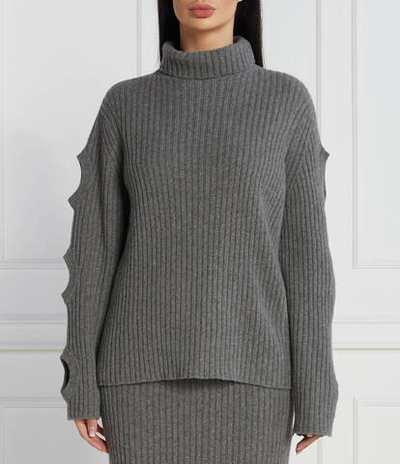 Хлопковый гольф Liviana Conti - серый(L3WB80)