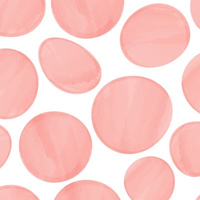 Розовые акварельные пятна на белом фоне