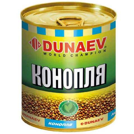 Добавка для прикормки металлобанка 320мл "Дунаев Конопля"