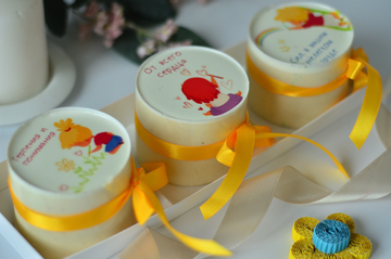 Пирожные с фотопечатью на День Воспитателя №3016