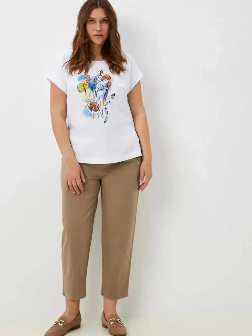 Брюки из хлопка