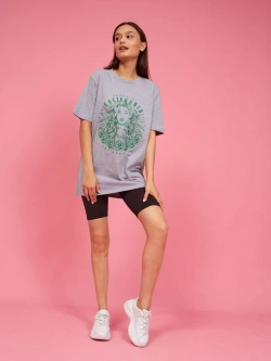 Футболка калифорния женская серая