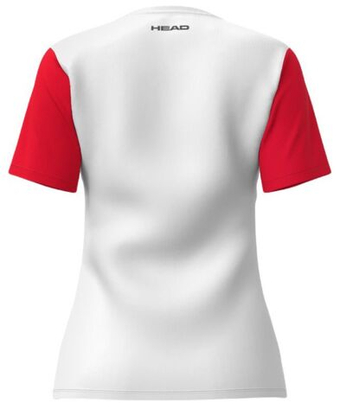 Футболка для девочки теннисная Head Girls Club 25 Tech - разноцветный
