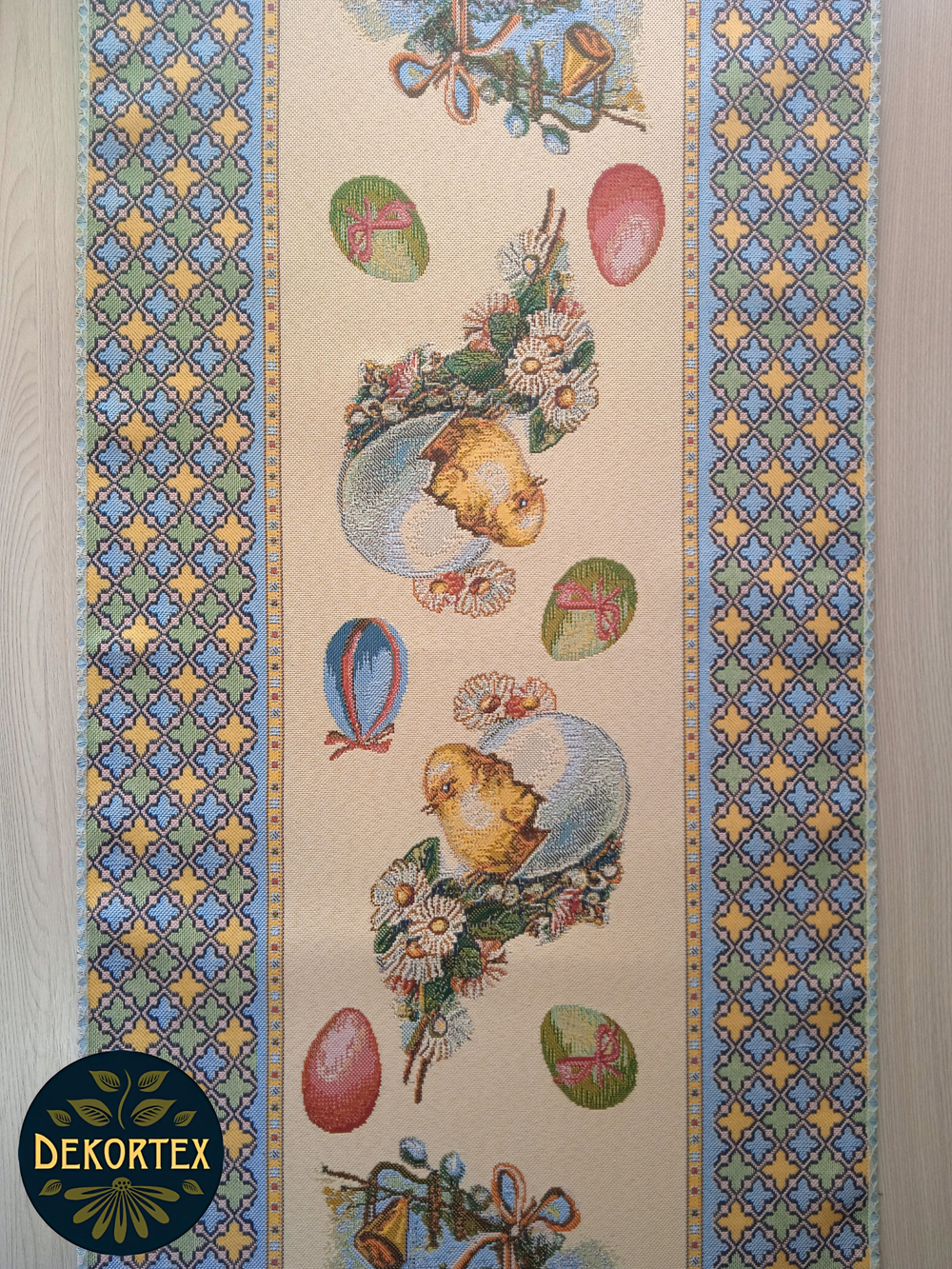 Пасхальный гобеленовый набор Пасхальное чудо (Дорожка 39х143+4 салфетки 40х40)