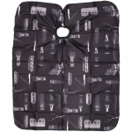 Пеньюар парикмахерский «Hair Style», цвет черный, 110*140см