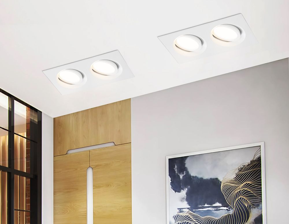 Ambrella Встраиваемый поворотный точечный светильник GU5.3 Standard Tech TN102745