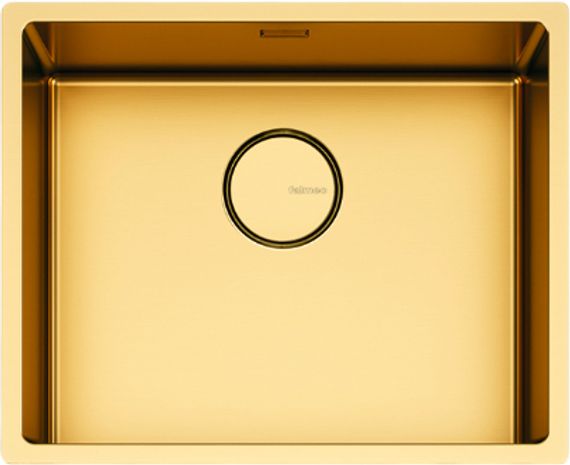 Мойка Falmec COMO 50 CM PVD GOLD (FLUSH/TOPMOUNT/UNDERMOUNT)