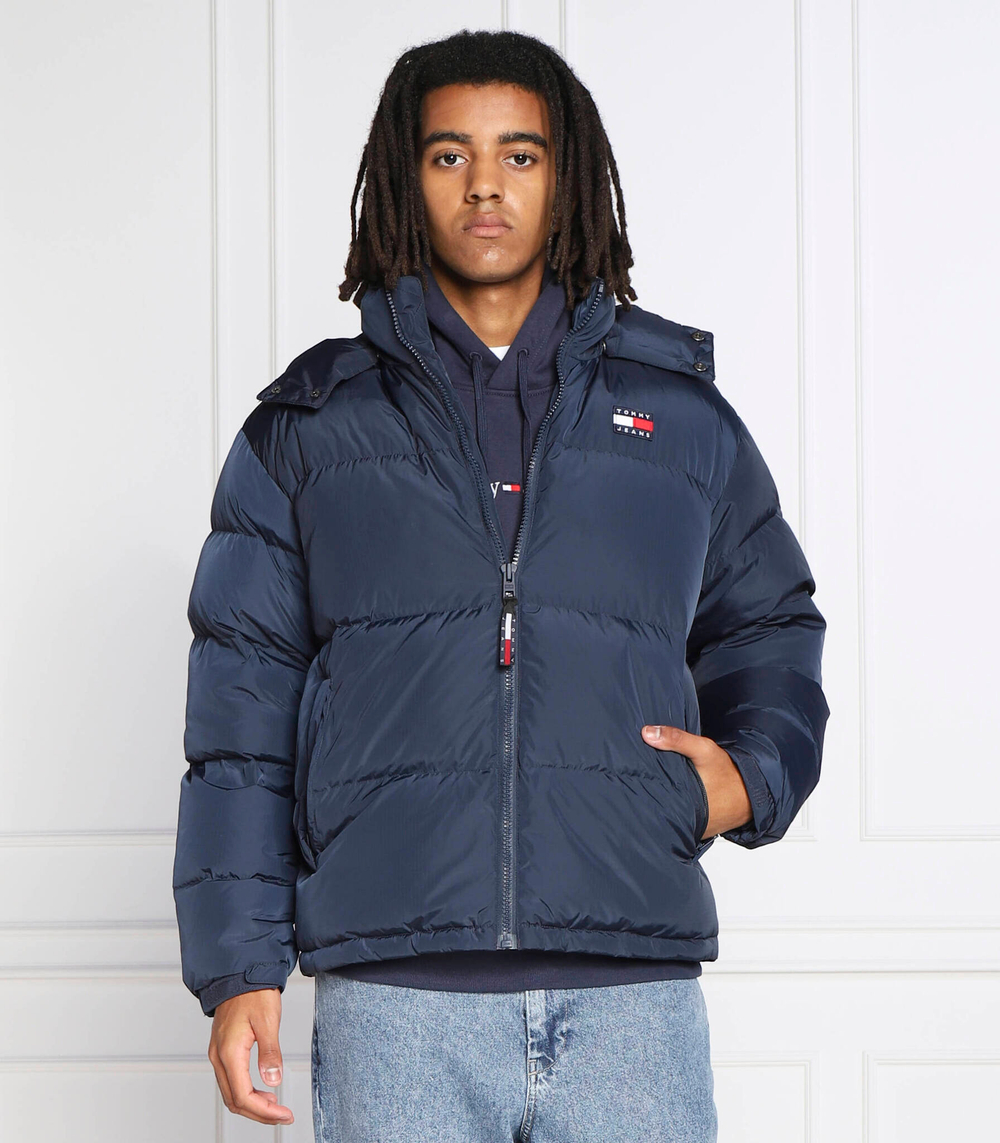 пуховая куртка Tommy Jeans - темно-синий(DM0DM15445)