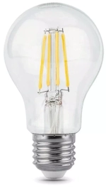 Лампа Gauss LED Filament А60 6W E27 4100K 102802206