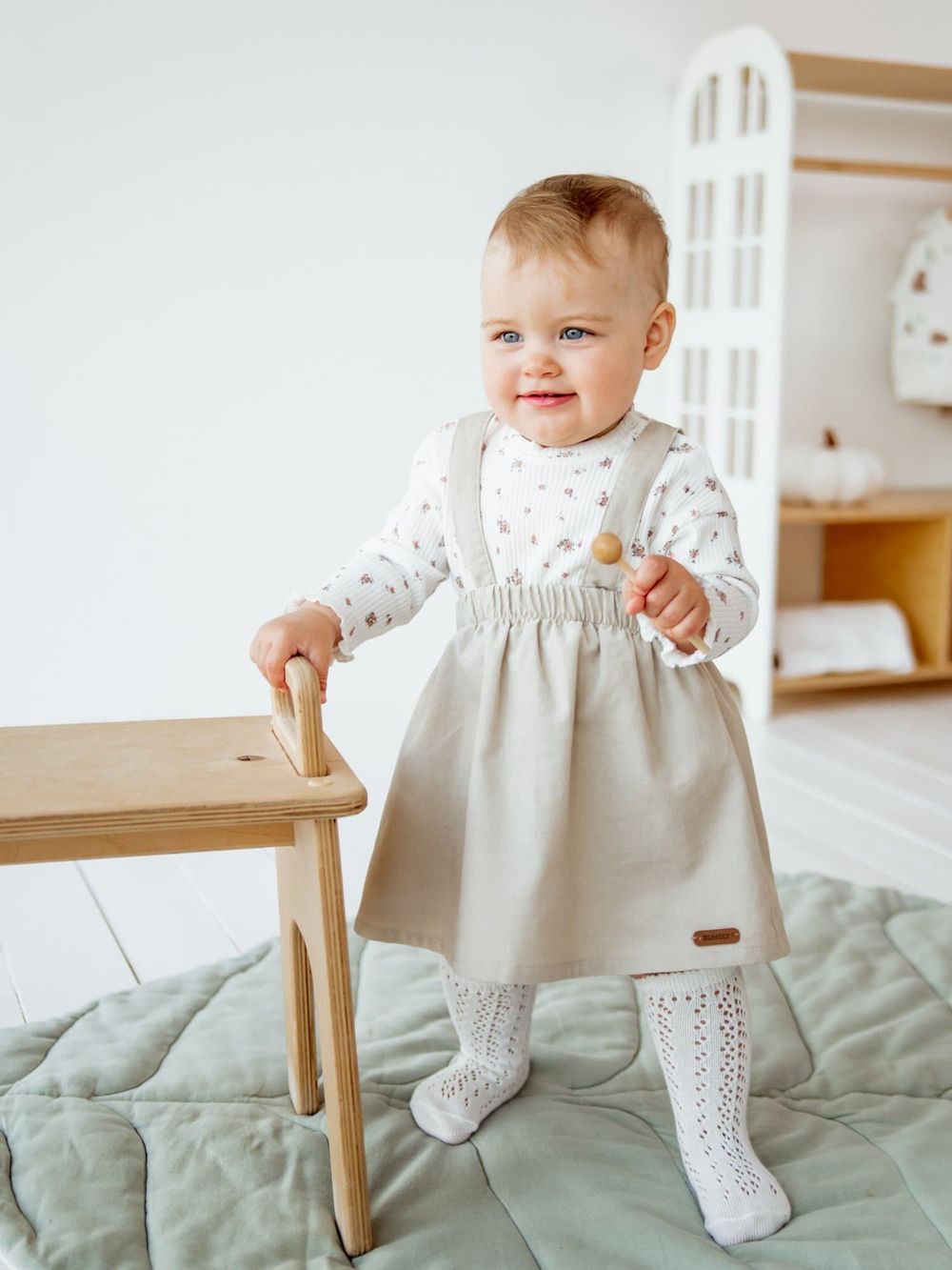 Лонгслив в рубчик "Розы" 0+