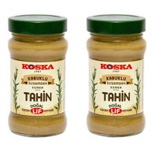 Кунжутная паста тёмная Koska Tahin dark sesame 300 г 2 шт