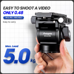 Штатив Fotopro Origin Plus Video с видеоголовой MH-6A Pro, карбоновый