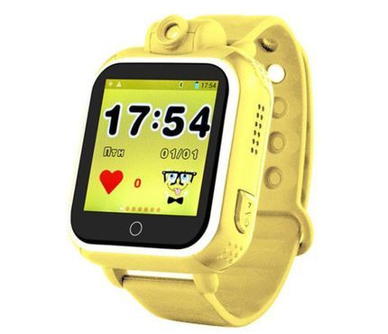 Детские часы с GPS Smart Baby Watch Q730 Желтые