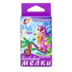 Мелки восковые 6цв. "Фантазия" (Луч)