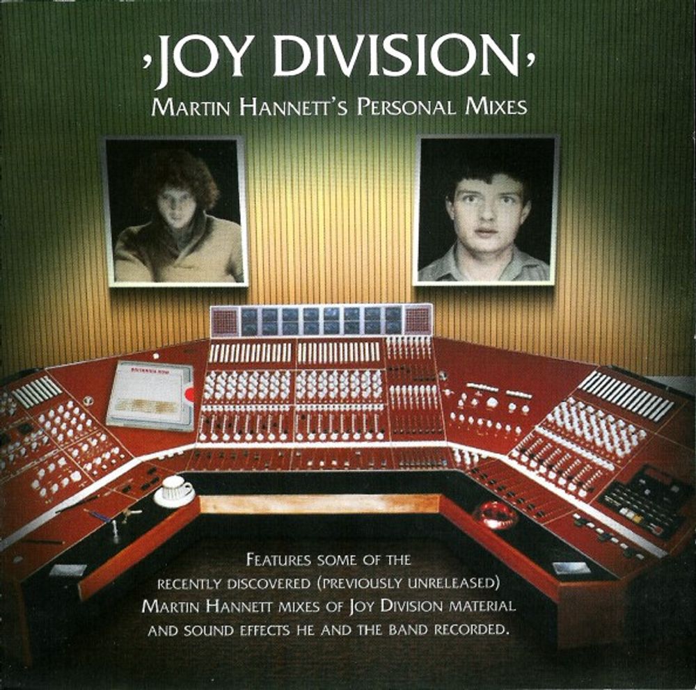 CD: Joy Division — «Martin Hannett&#39;s Personal Mixes» (2007)