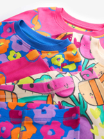 Пижама для девочки Next Q96-792, 3 шт., Розовый, Синий, Бежевый